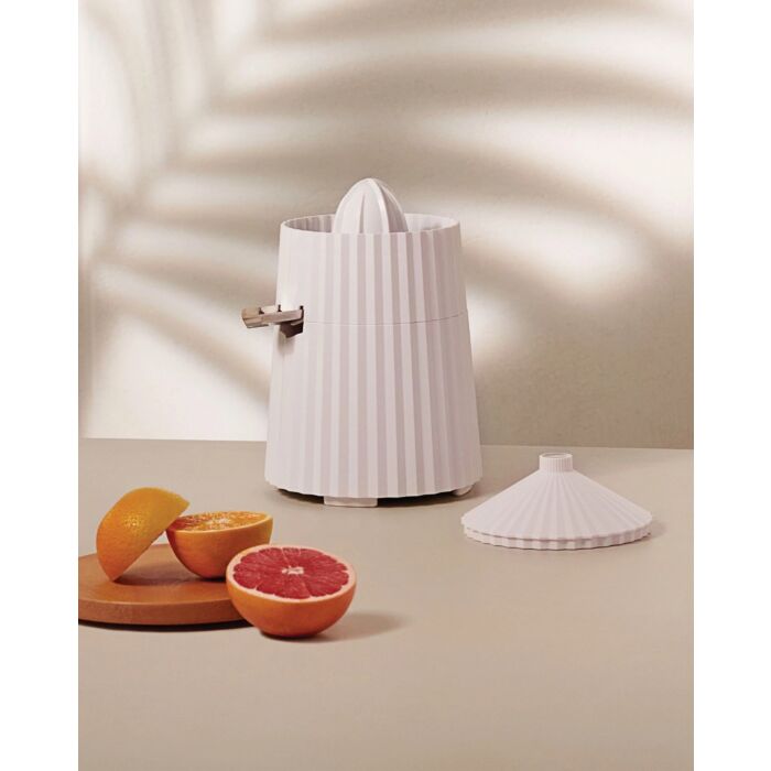 Alessi - Plissé Electric Citrus Squeezer - UK Plug White
